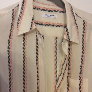 100% silk shirt from Equipment